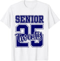 [100% Cotton] Class of 2025 Senior 25 High School Graduation Party 2025 T-Shirt01 T-Shirts, Hoodie, Sweatshirt