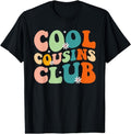[100% Cotton] Cool Cousin Club Retro Cousin Matching Family Crew Squad T-Shirt Hoodie, Sweatshirt | PureTeeCo.com