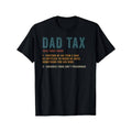 [100% Cotton] Dad Tax T-shirt, Trendy Cotton Tops Short Sleeve, Street Style Short Sleeve Tee Hoodie, Sweatshirt