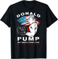 [100% Cotton] Donald Pump Make America Strong Again Tshirt Hoodie, Sweatshirt | PureTeeCo.com