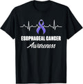 [100% Cotton] Esophageal Cancer Survivor Proud Esophagus Warrior T-Shirt Hoodie, Sweatshirt | PureTeeCo.com