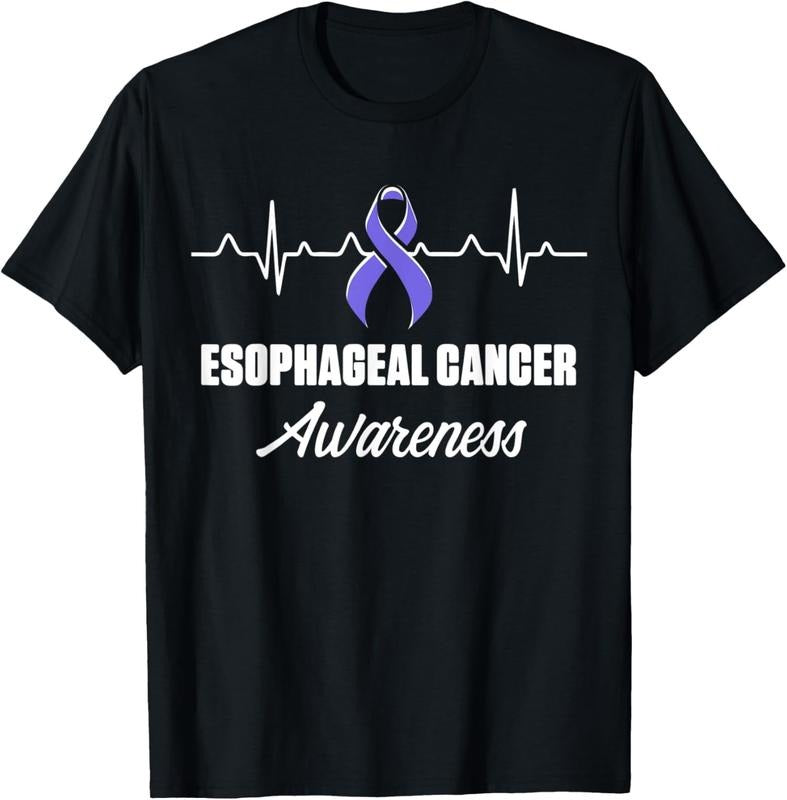 [100% Cotton] Esophageal Cancer Survivor Proud Esophagus Warrior T-Shirt Hoodie, Sweatshirt | PureTeeCo.com