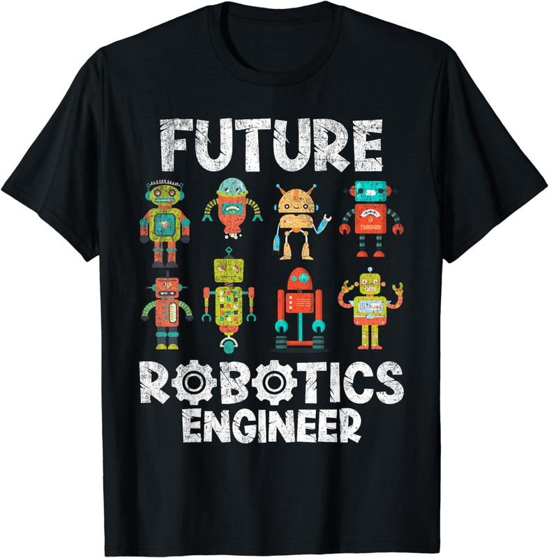[100% Cotton] Future Engineer Robotics Robot Costume For Adults & Kids Boy T-Shirt Hoodie, Sweatshirt | PureTeeCo.com