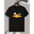 [100% Cotton] Men's Fun Animal Cartoon Print Round Neck Short Sleeve T-shirt Hoodie, Sweatshirt | PureTeeCo.com