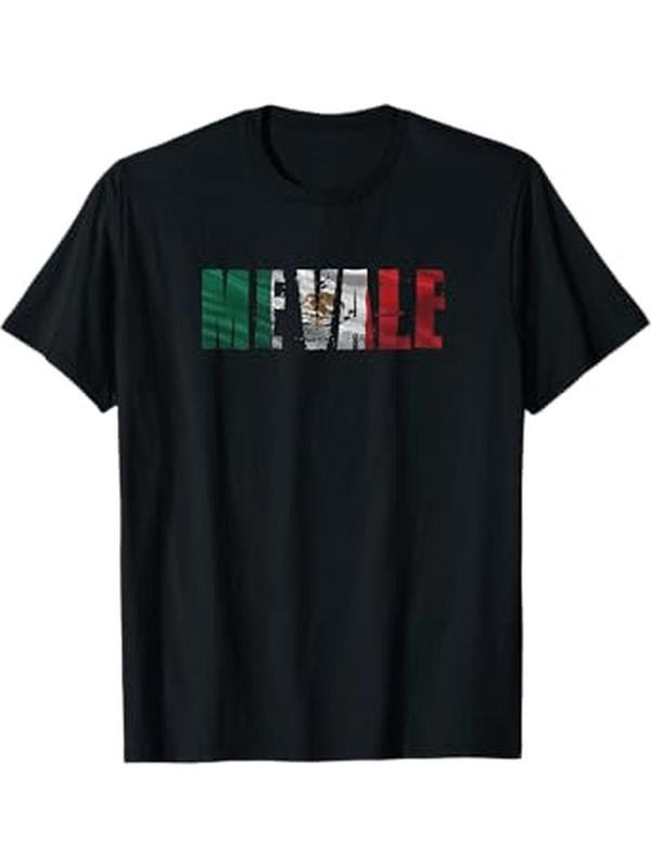 [100% Cotton] Men's Oversized Graphic Tee - Premium Cotton Crew Neck Black