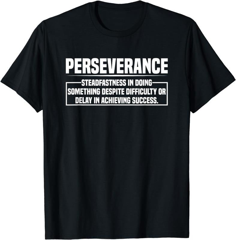 [100% Cotton] Motivational Quotes Perseverance Motivator Business Educator T-Shirt Hoodie, Sweatshirt | PureTeeCo.com