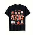 [100% Cotton] Teacher Thanksgiving Shirt Women One Thankful Teacher Fall T-Shirt Summer Comfortable Hoodie, Sweatshirt