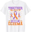 [100% Cotton] Together We Stand Up Against Eczema Awareness T-Shirt Hoodie, Sweatshirt | PureTeeCo.com