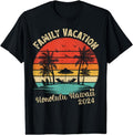 [100% Cotton] Vintage Beach Sunset Family Vacation 2024 Honolulu Hawaii T-Shirt Hoodie, Sweatshirt | PureTeeCo.com