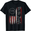 [100% Cotton] Vintage Old American Flag Patriotic 1776 We The People USA T-Shirt Hoodie, Sweatshirt | PureTeeCo.com