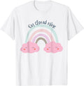 [100% Cotton]9th Birthday Girl Rainbow On Cloud Nine T-Shirt Hoodie, Sweatshirt | PureTeeCo.com