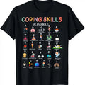 [100% Cotton]ABC Coping Skills Alphabet Self Care Mental Health Awareness T-Shirt Hoodie, Sweatshirt | PureTeeCo.com