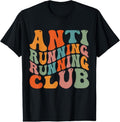 [100% Cotton]Anti Running Running Club T-Shirt Hoodie, Sweatshirt | PureTeeCo.com