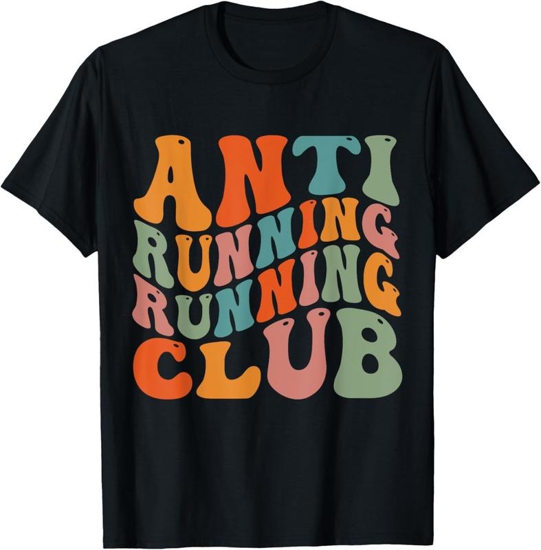 [100% Cotton]Anti Running Running Club T-Shirt Hoodie, Sweatshirt | PureTeeCo.com