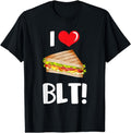 [100% Cotton]Bacon Lettuce Tomato Sandwich Lover BLT Sandwich T-Shirt Hoodie, Sweatshirt | PureTeeCo.com