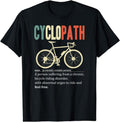 [100% Cotton]Bicycle Cyclist Cyclopath Road Bike Retro Cycling Triathlon T-Shirt Hoodie, Sweatshirt | PureTeeCo.com
