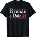 [100% Cotton]Brennan Election Dale 2024 Prestige Worldwide Funny Support T-Shirt Hoodie, Sweatshirt | PureTeeCo.com