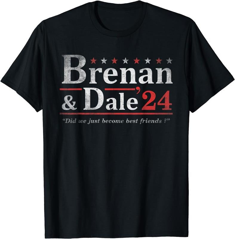 [100% Cotton]Brennan Election Dale 2024 Prestige Worldwide Funny Support T-Shirt Hoodie, Sweatshirt | PureTeeCo.com