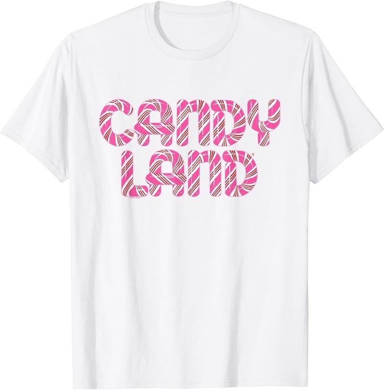 [100% Cotton]Candy Land Retro 90's Logo T-Shirt