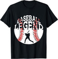 [100% Cotton]Cool Legend Player Baseball T-Shirt Hoodie, Sweatshirt | PureTeeCo.com