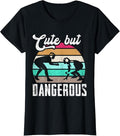 100% Cotton Cute But Dangerous Girls Wrestling Women Teen Girls T-Shirt Hoodie, Sweatshirt | PureTeeCo.com