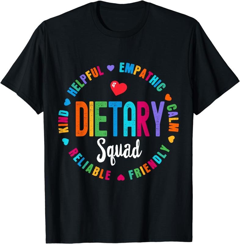 [100% Cotton]Dietary SQUAD Appreciation Week healthcare Dietitian Squad T-Shirt Hoodie, Sweatshirt | PureTeeCo.com