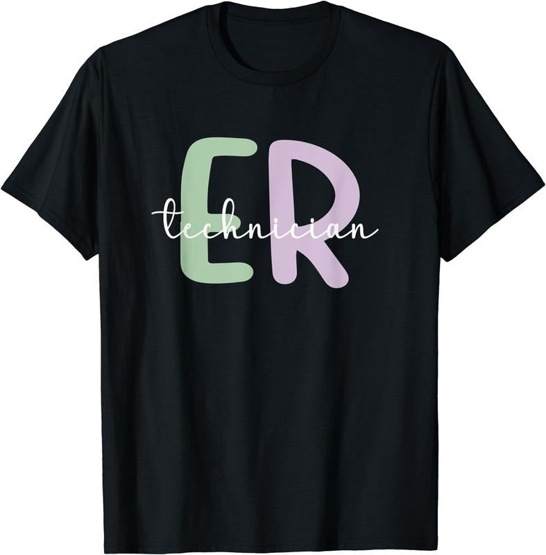 [100% Cotton]Emergency Room Technician ER Technician ER Tech T-Shirt Hoodie, Sweatshirt | PureTeeCo.com