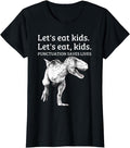 [100% Cotton]Funny Let's Eat Kids Punctuation Saves Lives Grammar T Shirt Hoodie, Sweatshirt | PureTeeCo.com