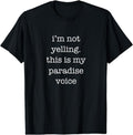 [100% Cotton]Funny Paradise Shirt This Is My Paradise Voice Sarcastic T-Shirt Hoodie, Sweatshirt | PureTeeCo.com