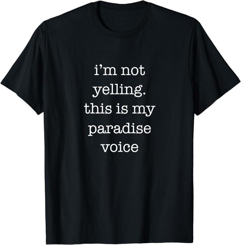 [100% Cotton]Funny Paradise Shirt This Is My Paradise Voice Sarcastic T-Shirt Hoodie, Sweatshirt | PureTeeCo.com