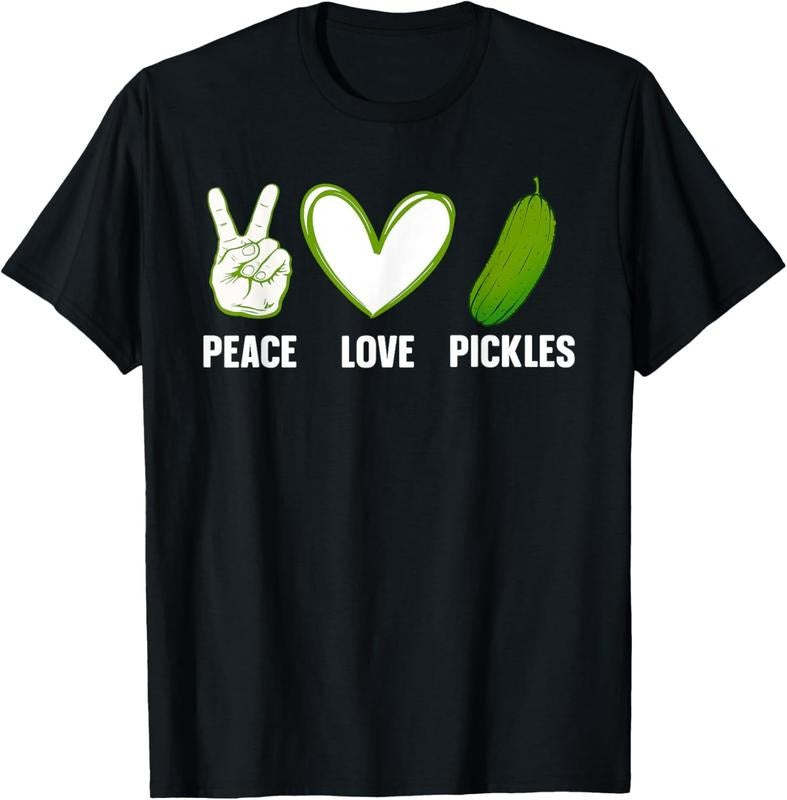 [100% Cotton]Funny Pickle Themed Design For Men Women Kids Pickle Lover T-Shirt Hoodie, Sweatshirt | PureTeeCo.com