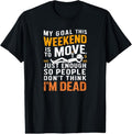 100% Cotton Funny Sarcastic My Goal This Weekend Sarcasm T-Shirt Hoodie, Sweatshirt | PureTeeCo.com