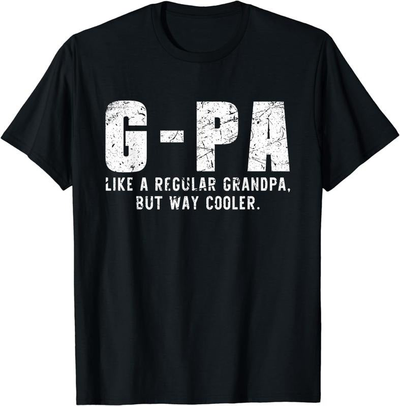 [100% Cotton]G-Pa Like A Grandpa But Way Cooler Only Much Fathers Day GPa T-Shirt Hoodie, Sweatshirt | PureTeeCo.com