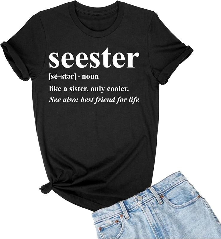[100% Cotton]Go All Out Adult Seester Like A Sister Only Cooler T-Shirt Hoodie, Sweatshirt | PureTeeCo.com