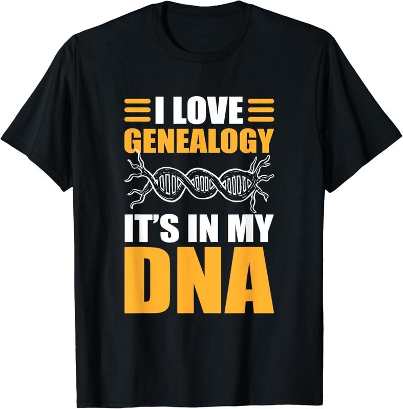 [100% Cotton]I Love Genealogy. It's In My DNA. Genealogy T-Shirt Hoodie, Sweatshirt | PureTeeCo.com