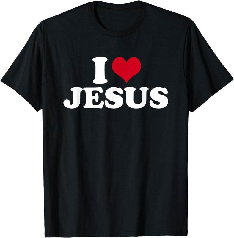 [100% Cotton]I Love Jesus I Heart Jesus T-Shirt Hoodie, Sweatshirt | PureTeeCo.com