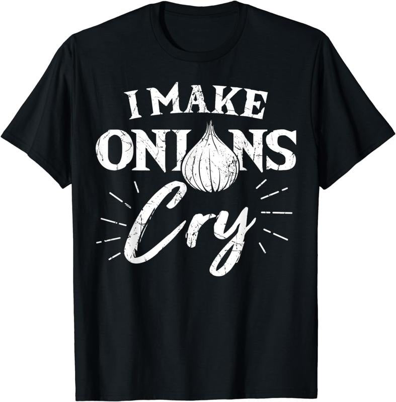 [100% Cotton]I Make Onions Cry Chef Kitchen Chief Cook Cuisine Culinary T-Shirt Hoodie, Sweatshirt | PureTeeCo.com