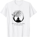 [100% Cotton]If It Costs Your Inner Peace It Too Expensive Yoga Namaste T-Shirt Hoodie, Sweatshirt | PureTeeCo.com