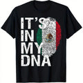 [100% Cotton]It's In My DNA Mexican Patriot Proud Hispanic Mexico Flag T-Shirt - 100% Hoodie, Sweatshirt | PureTeeCo.com
