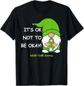 [100% Cotton]It's Okay Not To Be Okay For Mental Health Awareness T-Shirt Hoodie, Sweatshirt | PureTeeCo.com