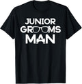 100% Cotton Junior Groomsman Wedding Party Gift T-Shirt Hoodie, Sweatshirt | PureTeeCo.com