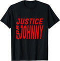[100% Cotton]Justice for Johnny T-Shirt Hoodie, Sweatshirt | PureTeeCo.com
