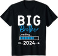 [100% Cotton]Kids Big Brother Loading 2024, Promoted To Big Brother 2024 T-Shirt Hoodie, Sweatshirt | PureTeeCo.com