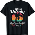 [100% Cotton]Life Is Unruly When You're Drinkin' Truly Beach Vacation T-Shirt Hoodie, Sweatshirt | PureTeeCo.com