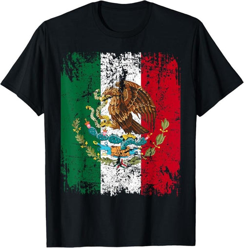 100% Cotton MEXICO Flag Vintage | Men Women  | MEXICO T-Shirt Hoodie, Sweatshirt | PureTeeCo.com