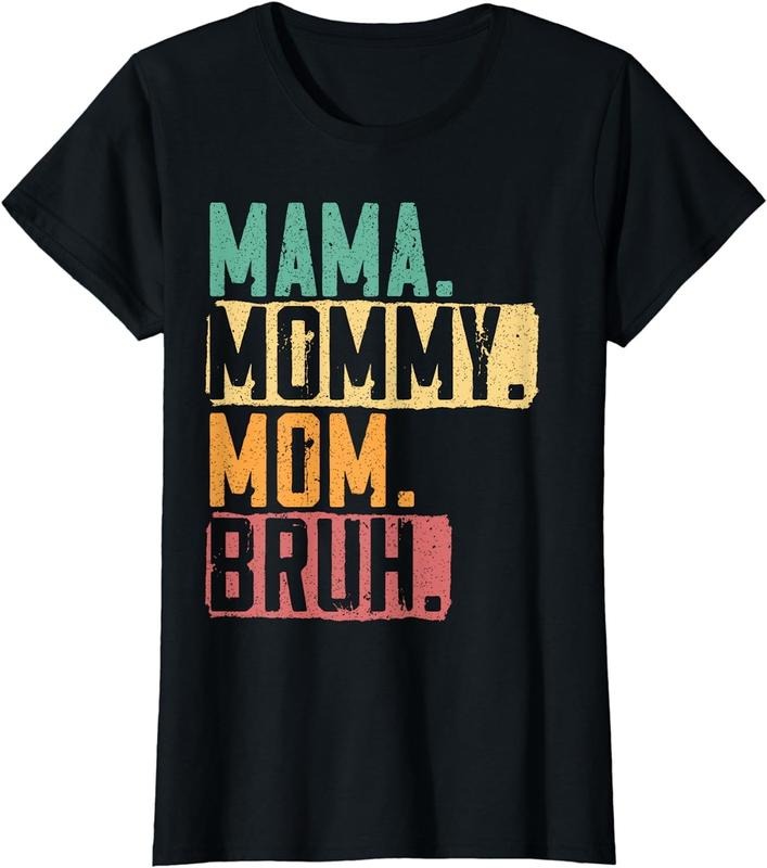 [100% Cotton]Mama Mommy Mom Bruh Motherhood Best Mom Ever Mothers Day T-Shirt Hoodie, Sweatshirt | PureTeeCo.com