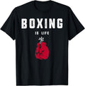 [100% Cotton]Mens Boxing is Life T shirt T-Shirt Hoodie, Sweatshirt | PureTeeCo.com