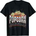 100% Cotton Movies Popcorn And Pajamas Popcorn T-Shirt Hoodie, Sweatshirt | PureTeeCo.com