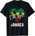 100% Cotton One Love Jamaica! Caribbean Vacation T-Shirt T-Shirt Hoodie, Sweatshirt | PureTeeCo.com
