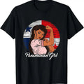 [100% Cotton]Panama Flag Panamanian Girl T-Shirt Hoodie, Sweatshirt | PureTeeCo.com